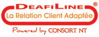 Logo DEAFILINE by Consort